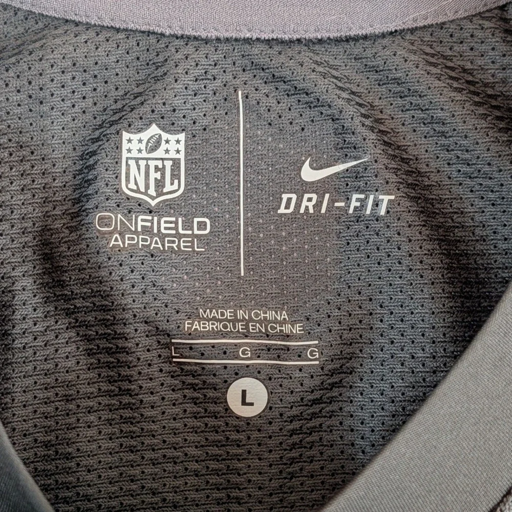 Nike Jacksonville Jaguars Shirt Mens Size Large Gray‎ NFL